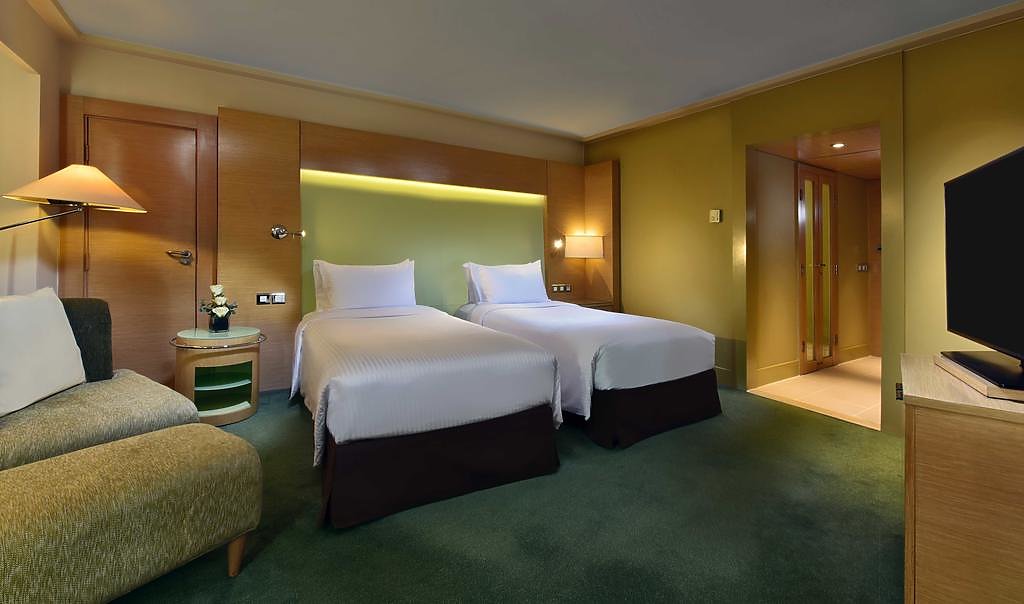 Superior Twin Room with Partial Nile View
