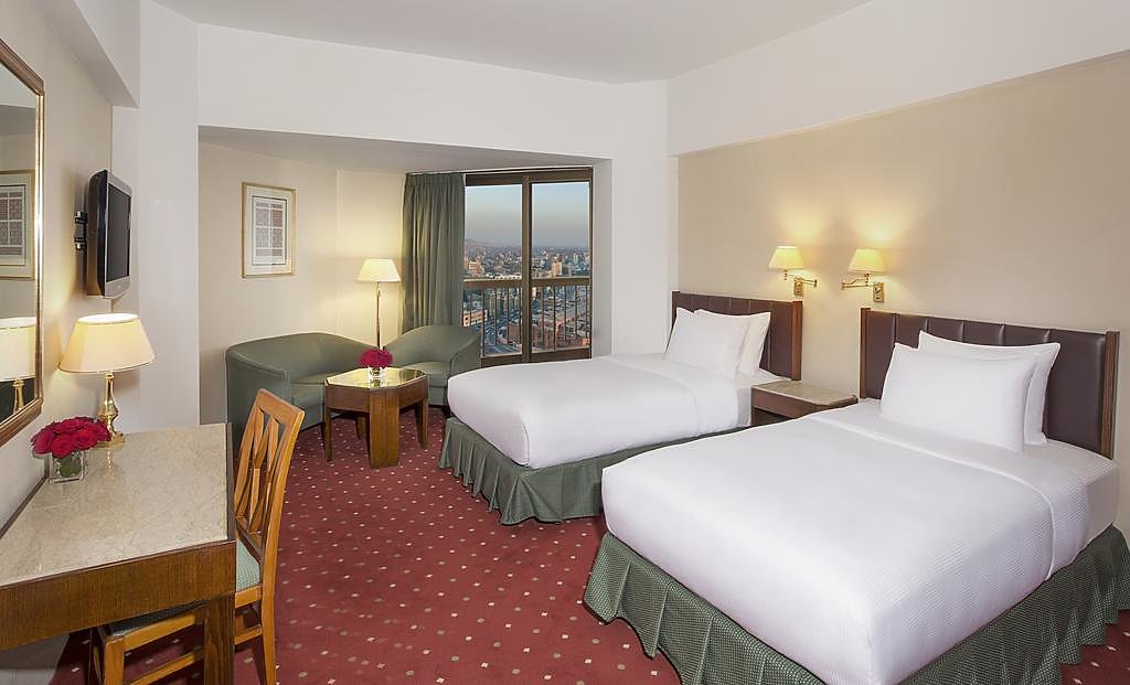 Twin Room with City View
